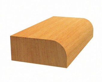Карнизная фреза по дереву 8 мм , R1 4 mm, L 12,7 mm, G 53 mm 2608628339 (2.608.628.339) 